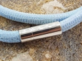 Bild 3 von Schmaler Magnetverschluss, zum Einkleben von Bändern bis Ø 4 mm, silberfarben