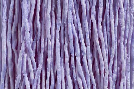 Bild 1 von 1 Meter Seidenband, Seidenschnur, 2 mm, pastell lila