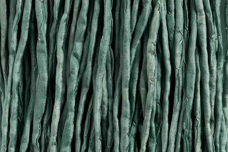 Bild 1 von 1 Meter Seidenband, Seidenschnur, 2 mm,  hell eukalyptus