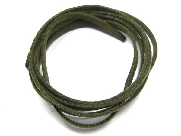 Bild 1 von 2 Meter Veloursband, Wildlederoptik, 3 mm breit, oliv