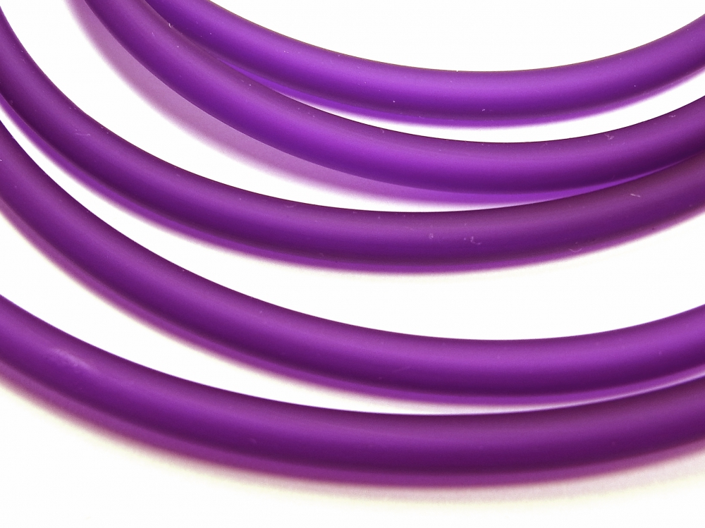 Bild 1 von 1 Meter PVC - Schlauch, hohl, Ø 3 mm, purpur