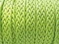 Bild 2 von 1 Meter Schönes Schmuckband, flaches Baumwolband, geflochten, 8x2 mm, hellgrün