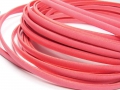 1 Meter Lederband, 5 mm breit, rosa