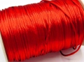 10 Meter Satinband, Schmuckband, 2 mm, rot