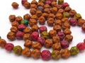 Bild 2 von 40 x Böhmische Glasperlen, Nuggets, 8 mm, Herbstfarben