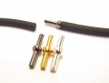 Bild 2 von Top-Qualität,  Verschluss für PVC-Schlauch, Ø 3 mm, 1 Stück, goldfarben