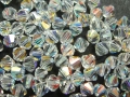 20 x Swarovski Elements, bicone, 4 mm, crystal AB