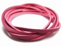 2 Meter Veloursband, Wildlederoptik, 3 mm breit, pink-rosa