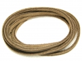 1 Meter Wildleder Band, Top Qualität, 4 mm breit, hellbraun