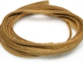 1 Meter Wildleder Band, Top Qualität, 4 mm breit, natur