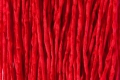 1 Meter Seidenband, Seidenschnur, 2 mm, rot