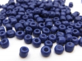 20 g  Rocailles,  4 mm, Größe 6/0, Farbe: blau