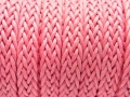 Bild 2 von 1 Meter Schönes Schmuckband, flaches Baumwolband, geflochten, 8x2 mm, pink