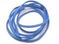 2 Meter Veloursband, Wildlederoptik, 3 mm breit, hellblau