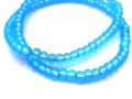 Bild 1 von 20 g Preciosa  Rocailles,  4,5 mm, aqua gefrostet