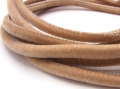 Bild 1 von 20 cm Samtband, ideal für Armbänder, rund, gesäumt, 6 mm, taupe